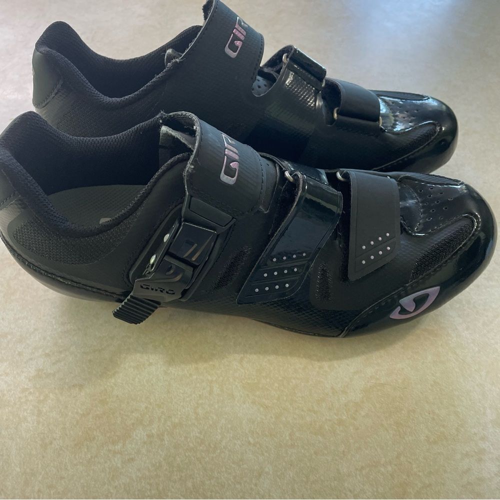 Giro Solara II (2) cycling bike shoes women’s size 8 39.5 black